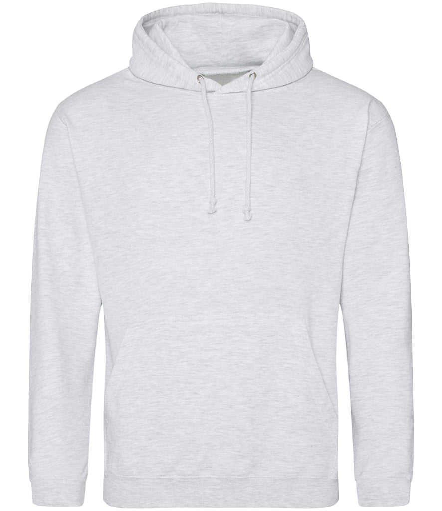 Ash Grey Hoodie - Back and Left Chest Print