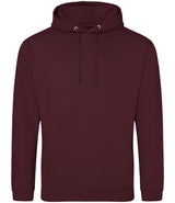 Burgundy Hoodie - Left Chest Embroidered
