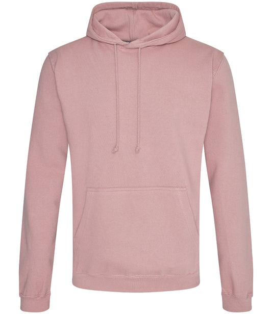 Dusty Pink Hoodie - Left Chest Embroidered
