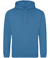 Sapphire Blue Hoodie - Left Chest Embroidered
