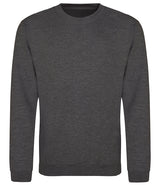 Charcoal Grey Sweatshirt - Left Chest Embroidered
