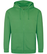 Kelly Green Zip-Up Hoodie - Left Chest Embroidered
