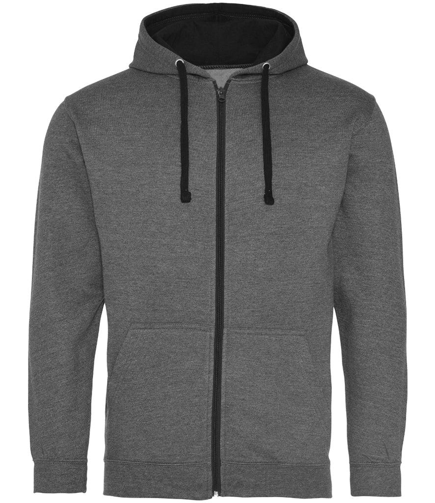 Varsity Zip-Up Hoodie