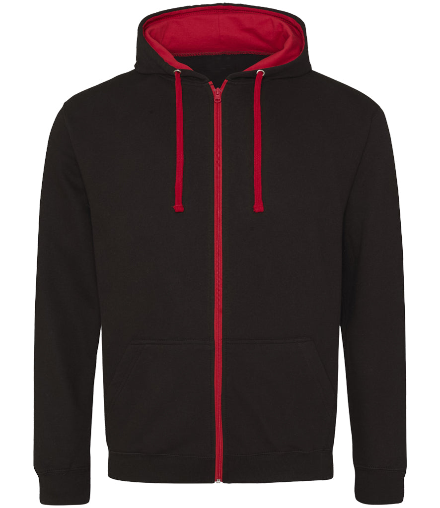 Varsity Zip-Up Hoodie