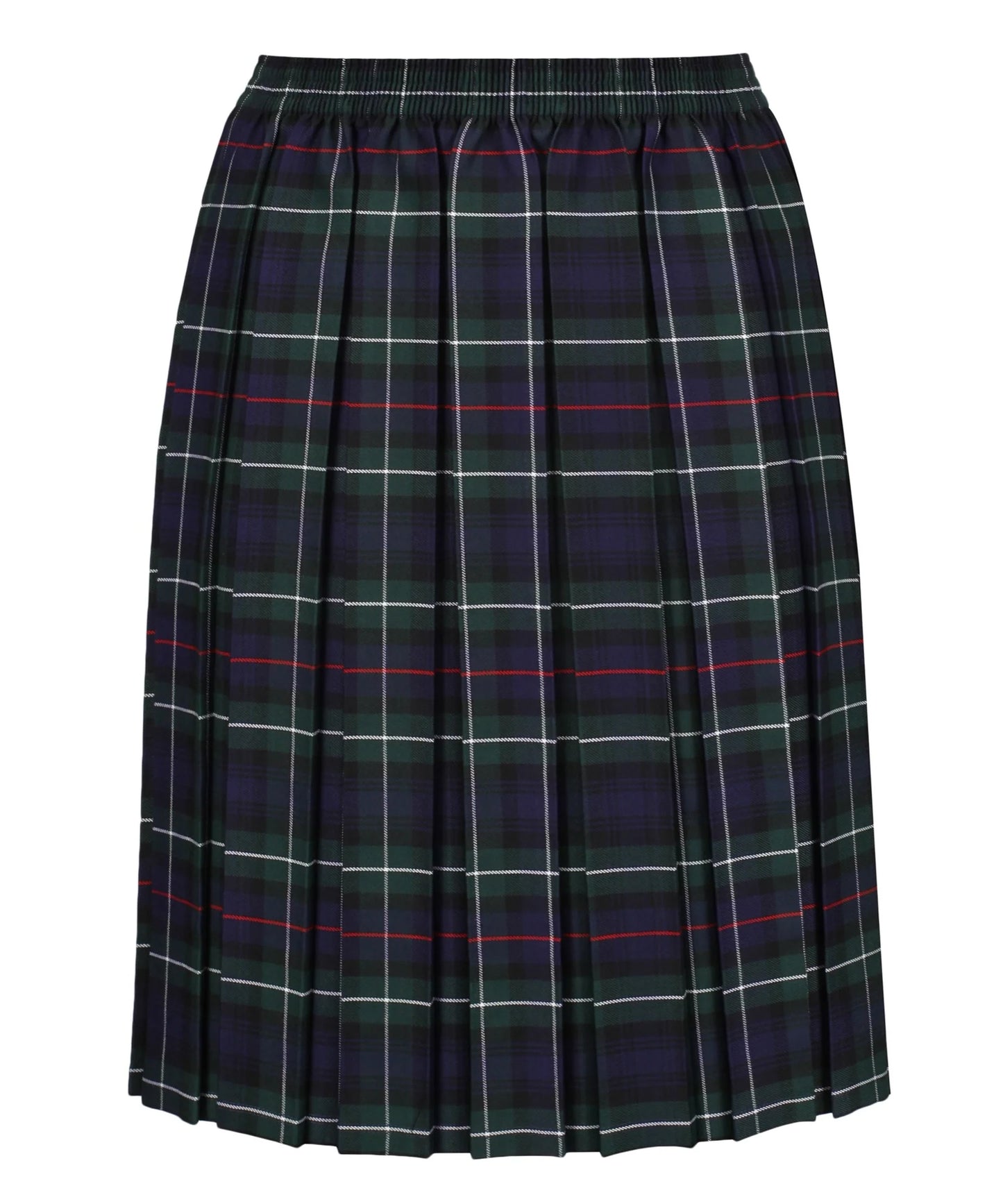 Tartan Pleated Skirt