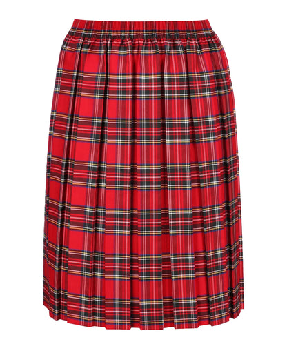 Tartan Pleated Skirt