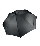 Black XL Golf Umbrella - Centre Front Print
