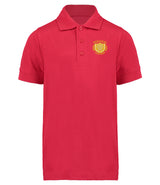 Red Classic Polo Shirt - Left Chest Embroidered
