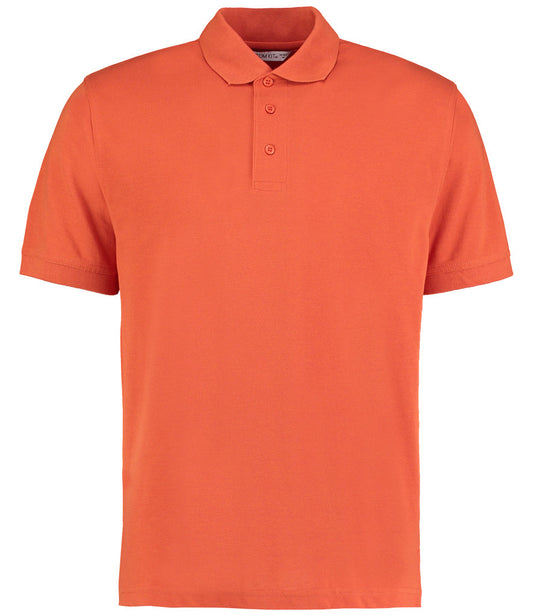 Burnt Orange Classic Polo Shirt - Left Chest Embroidered