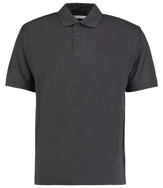 Graphite Grey Classic Polo Shirt - Left Chest Embroidered