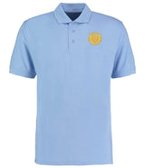 Light Blue Poly/Cotton Piqué Polo Shirt  - Left Chest Embroidered
