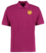 Magenta Poly/Cotton Piqué Polo Shirt  - Left Chest Embroidered

