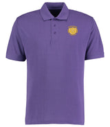 Purple Poly/Cotton Piqué Polo Shirt- Left Chest Embroidered
