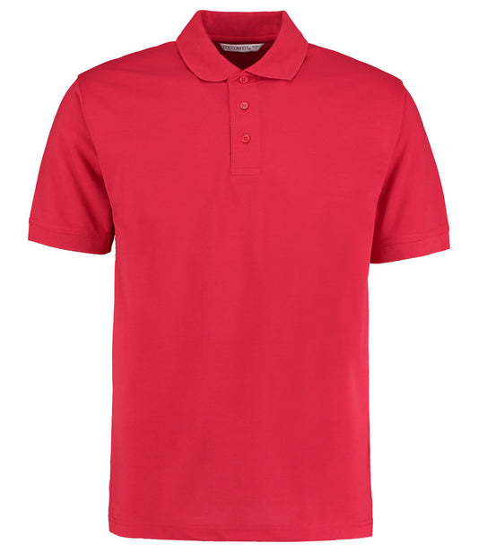 Red Classic Polo Shirt - Left Chest Embroidered