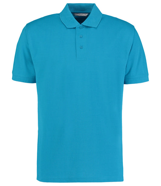 Turquoise Classic Polo Shirt - Left Chest Embroidered