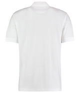 White Classic Polo Shirt - Left Chest Embroidered
