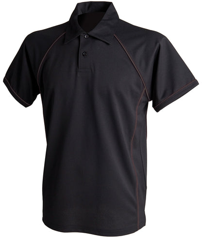 Performance Piped Polo Shirt