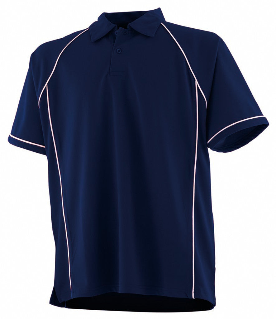 Performance Piped Polo Shirt
