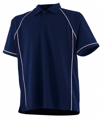 Performance Piped Polo Shirt