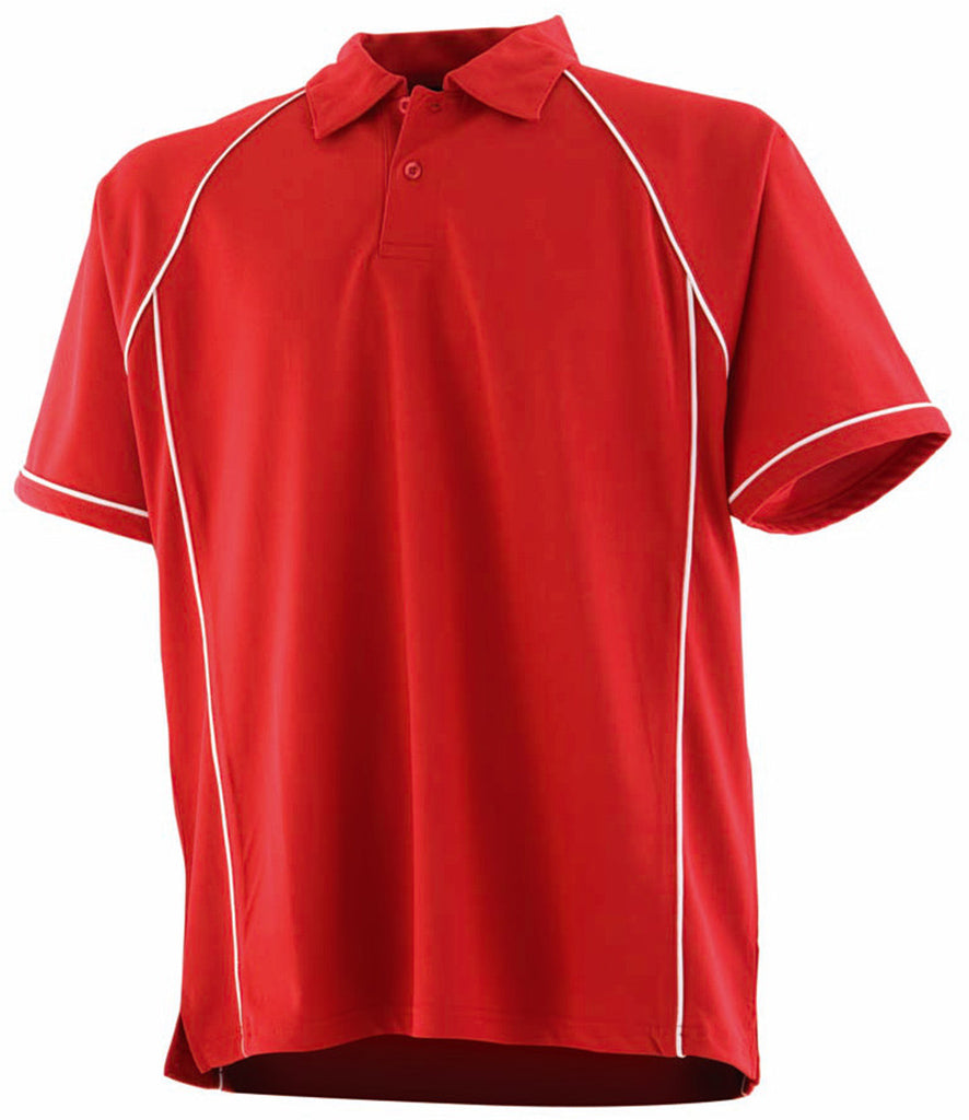 Performance Piped Polo Shirt