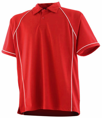 Performance Piped Polo Shirt