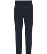Navy/ Sky Tracksuit Bottoms - Right Leg Embroidery
