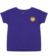 Purple Baby &amp; Toddler T-Shirt - Left Chest Embroidered
