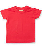Red Baby &amp; Toddler T-Shirt - Left Chest Embroidered
