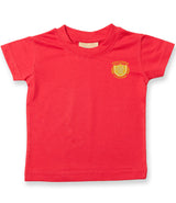 Red Baby &amp; Toddler T-Shirt - Left Chest Embroidered
