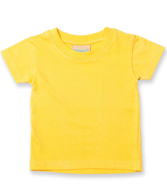 Sunflower Yellow Baby & Toddler T-Shirt - Left Chest Embroidered