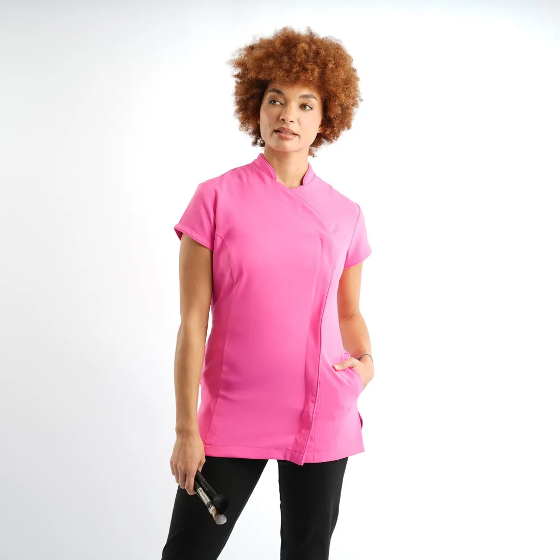 Ladies Asymmetrical Zip Tunic