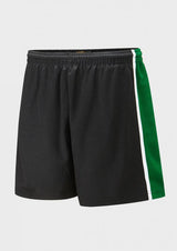 Black/Emerald/White Sports Shorts
