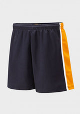 Navy/Amber/White Sports Shorts
