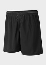 Black Plain Football Shorts
