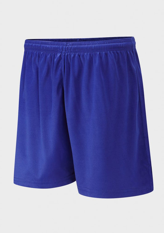 Royal Blue Plain Football Shorts