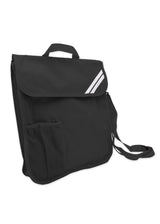 Black Portrait Book Bag - Bag Decoration
