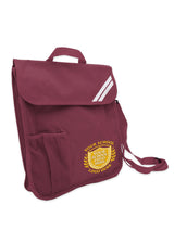 Maroon Portrait Book Bag - Bag Decoration
