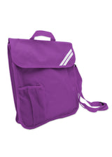Purple Portrait Book Bag - Bag Decoration
