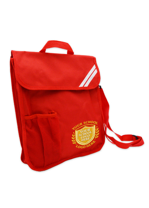 Red Portrait Book Bag - Bag Decoration