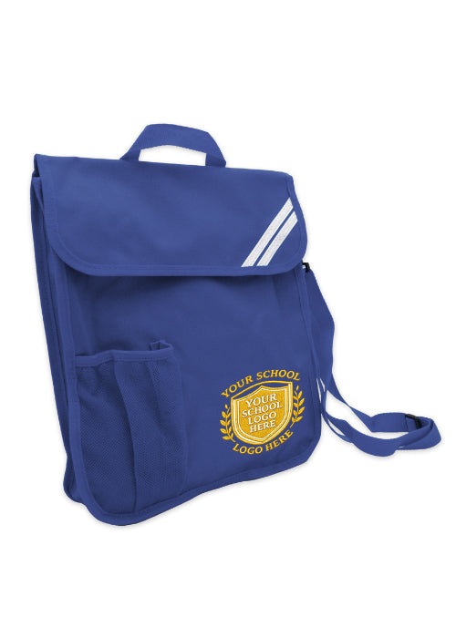 Royal Blue Portrait Book Bag - Bag Decoration