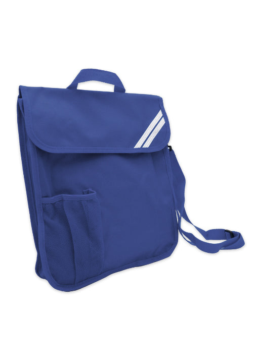 Royal Blue Portrait Book Bag - Bag Decoration