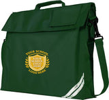 Bottle Green Classic Despatch Bag - Bag Decoration
