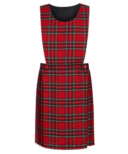Tartan Bib Pinafore