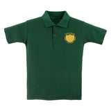 Bottle Green Polo Shirt - Left Chest Embroidered
