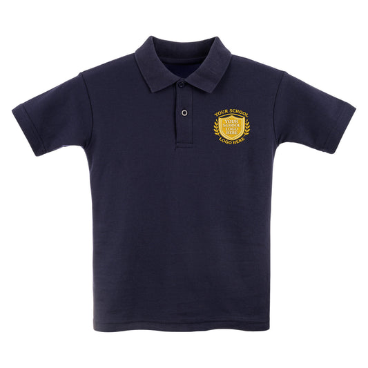Navy Polo Shirt - Left Chest Embroidered