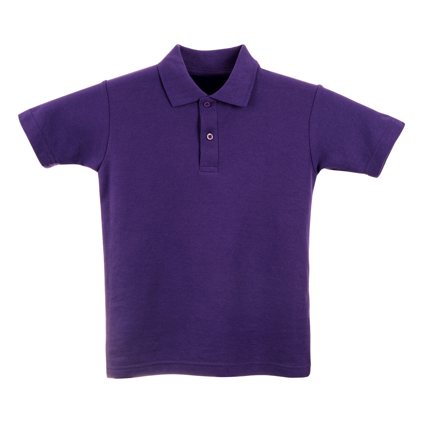Purple Polo Shirt - Left Chest Embroidered