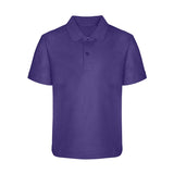 Purple Polo Shirt - Left Chest Embroidered
