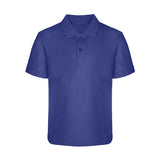 Royal Blue Polo Shirt - Left Chest Embroidered
