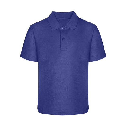 Royal Blue Polo Shirt - Left Chest Embroidered