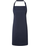 Navy Colour Bib Apron - Left Chest Embroidered (Staffwear)
